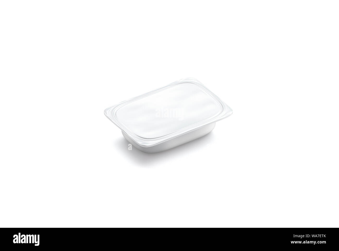 Download Blank White Butter Box Mockup Isolated Side View 3d Rendering Empty Plastic Container For Cheese Mock Up Clear Yogurt Or Feta Brick Packaging For Stock Photo Alamy
