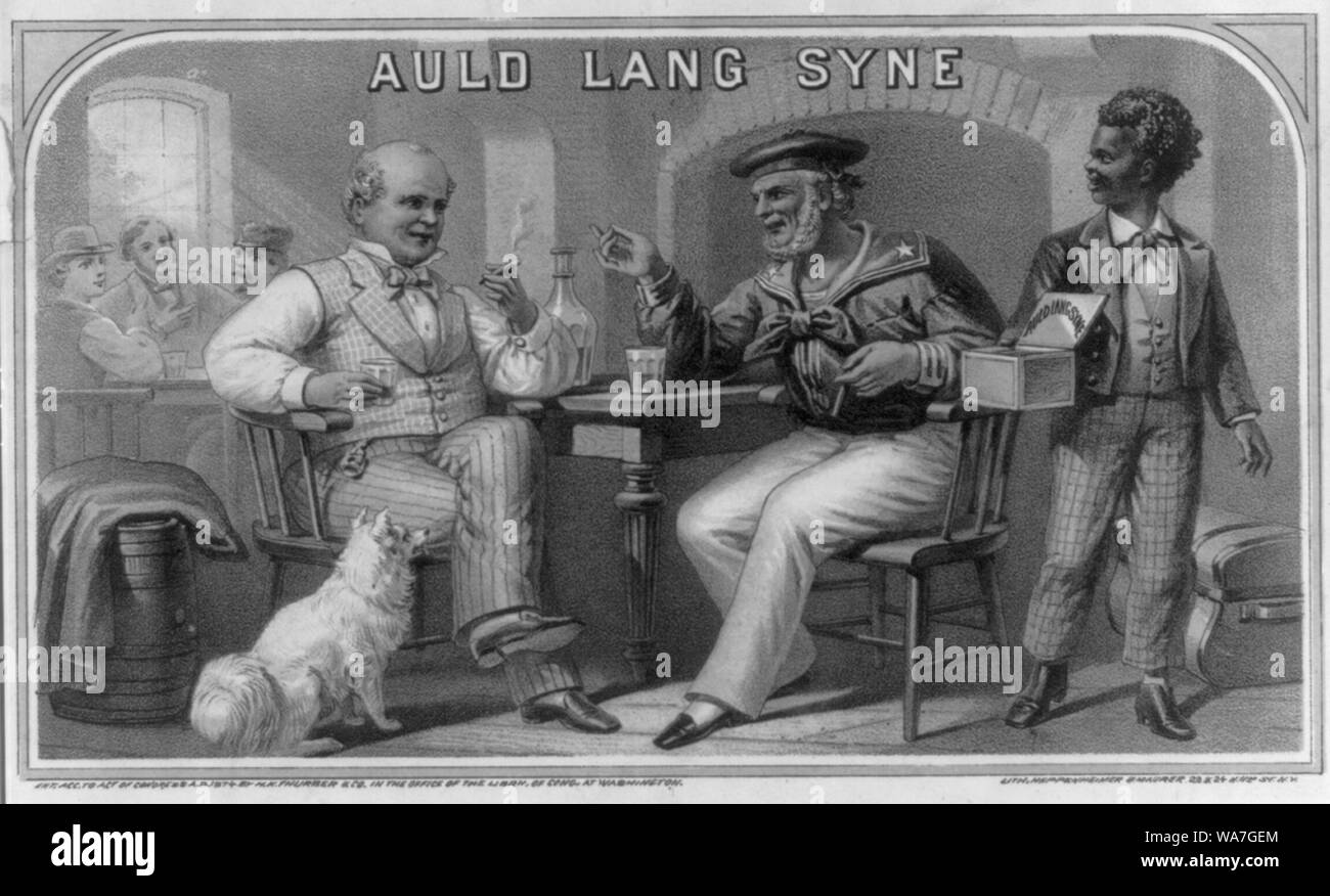 Auld Lang Syne Stock Photo Alamy