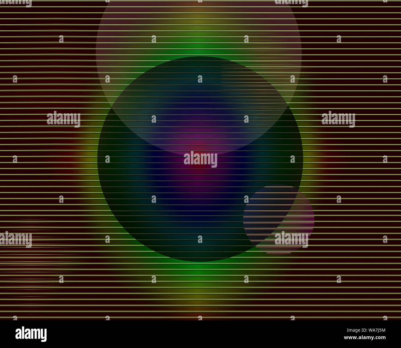 Overlapping circles painting hi-res stock photography and images - Alamy