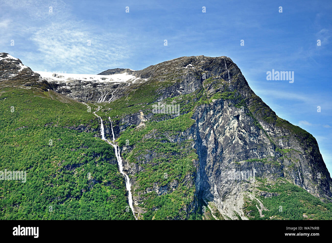 A Norwegian Mountain Stock Photo