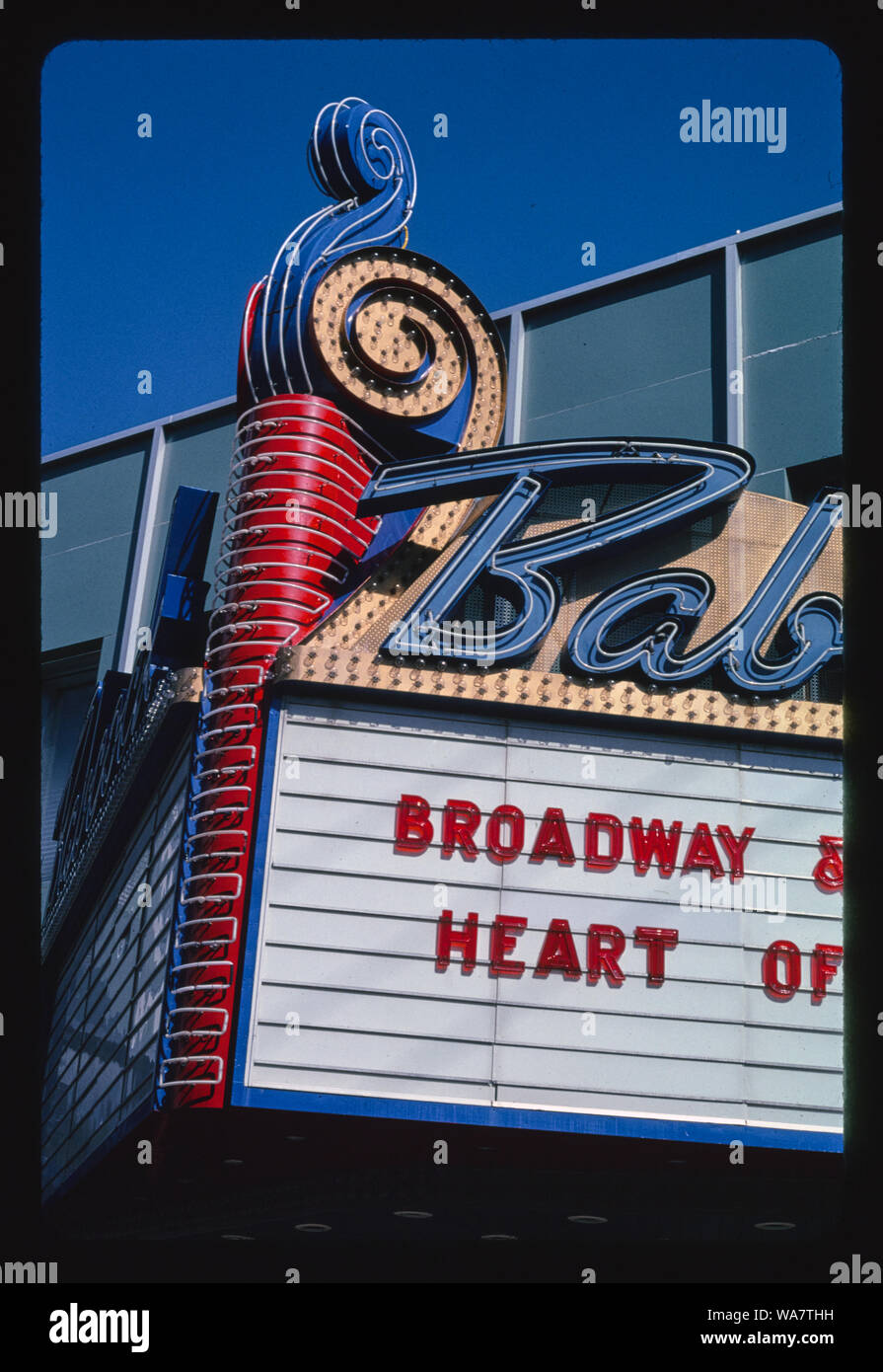 Babcock Theater, Billings, Montana Stock Photo Alamy