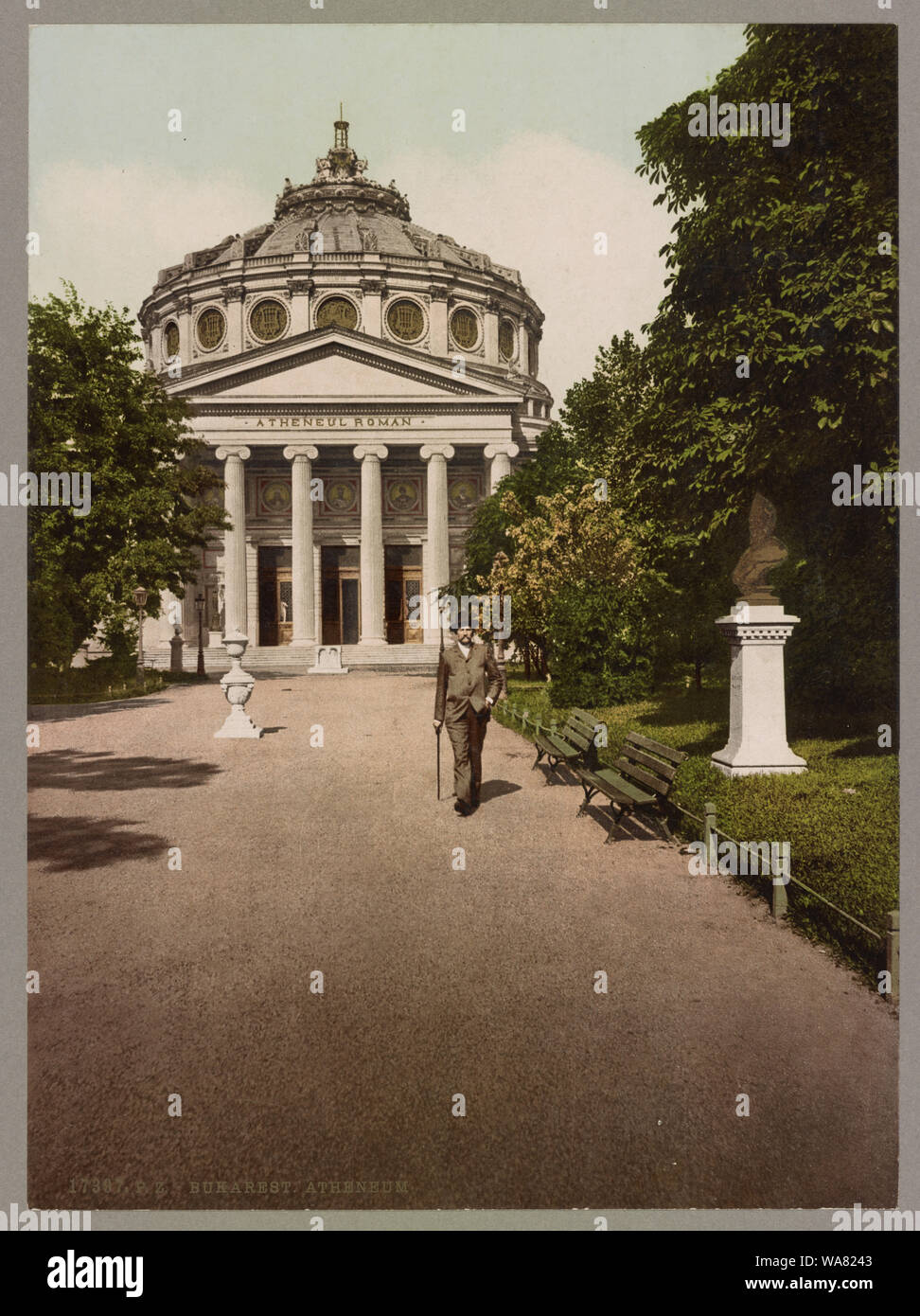 Bukarest. Atheneum Stock Photo