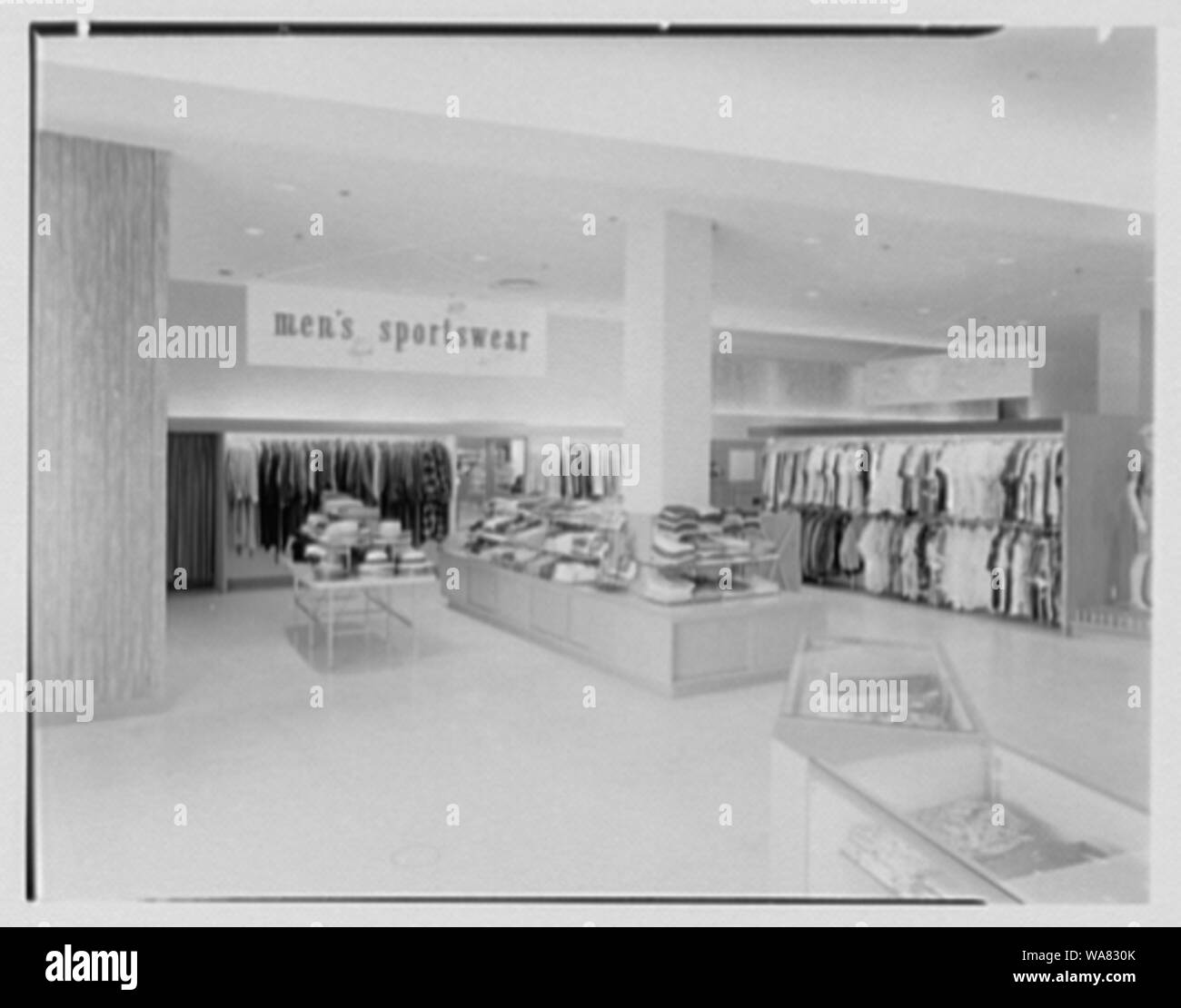 Burdine's department store, business in Miami Beach, Florida. Stock Photo