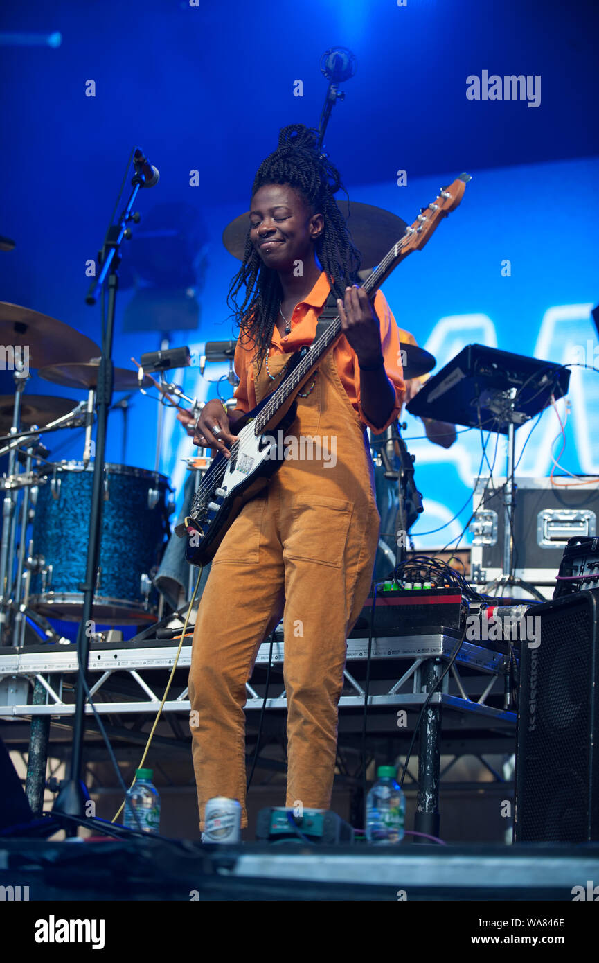 Franc Moody & Band, Live on stage for the Somerset House Summer Series ...