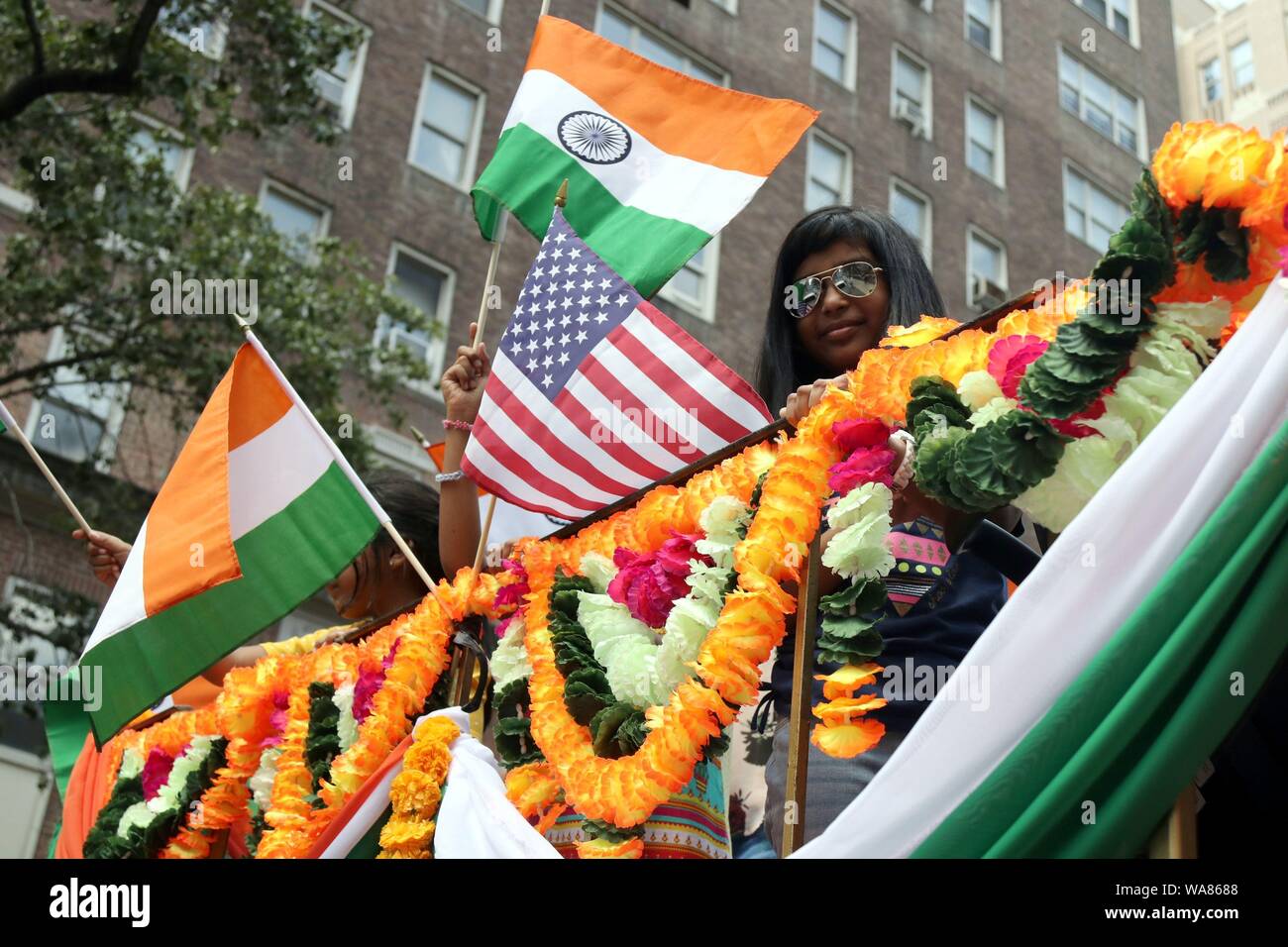 Indian Day Parade, New York, USA Stock Photo Alamy