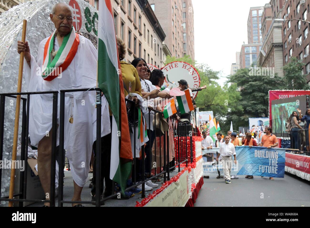 Indian Day Parade, New York, USA Stock Photo Alamy