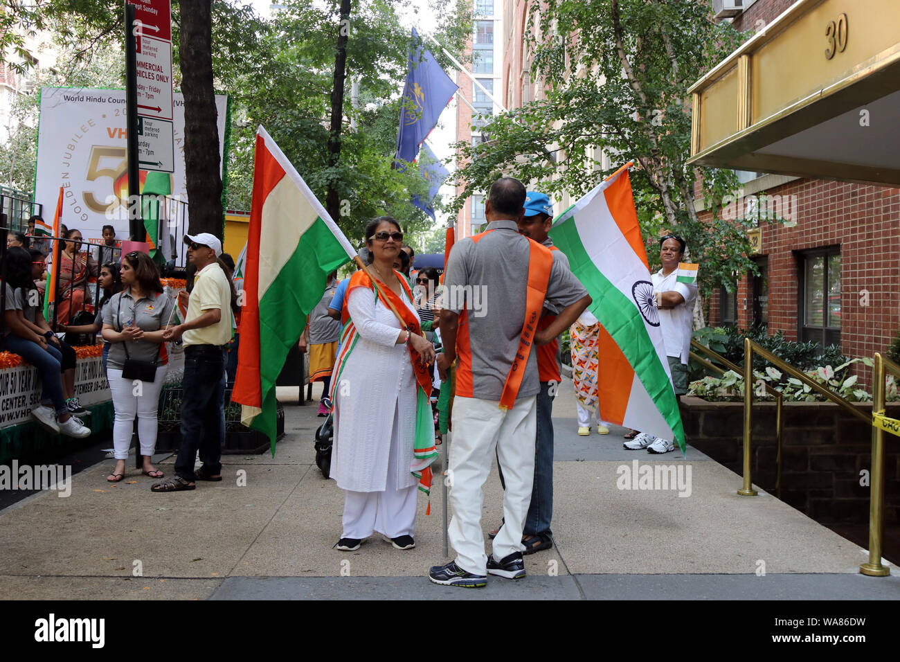 Indian Day Parade, New York, USA Stock Photo Alamy
