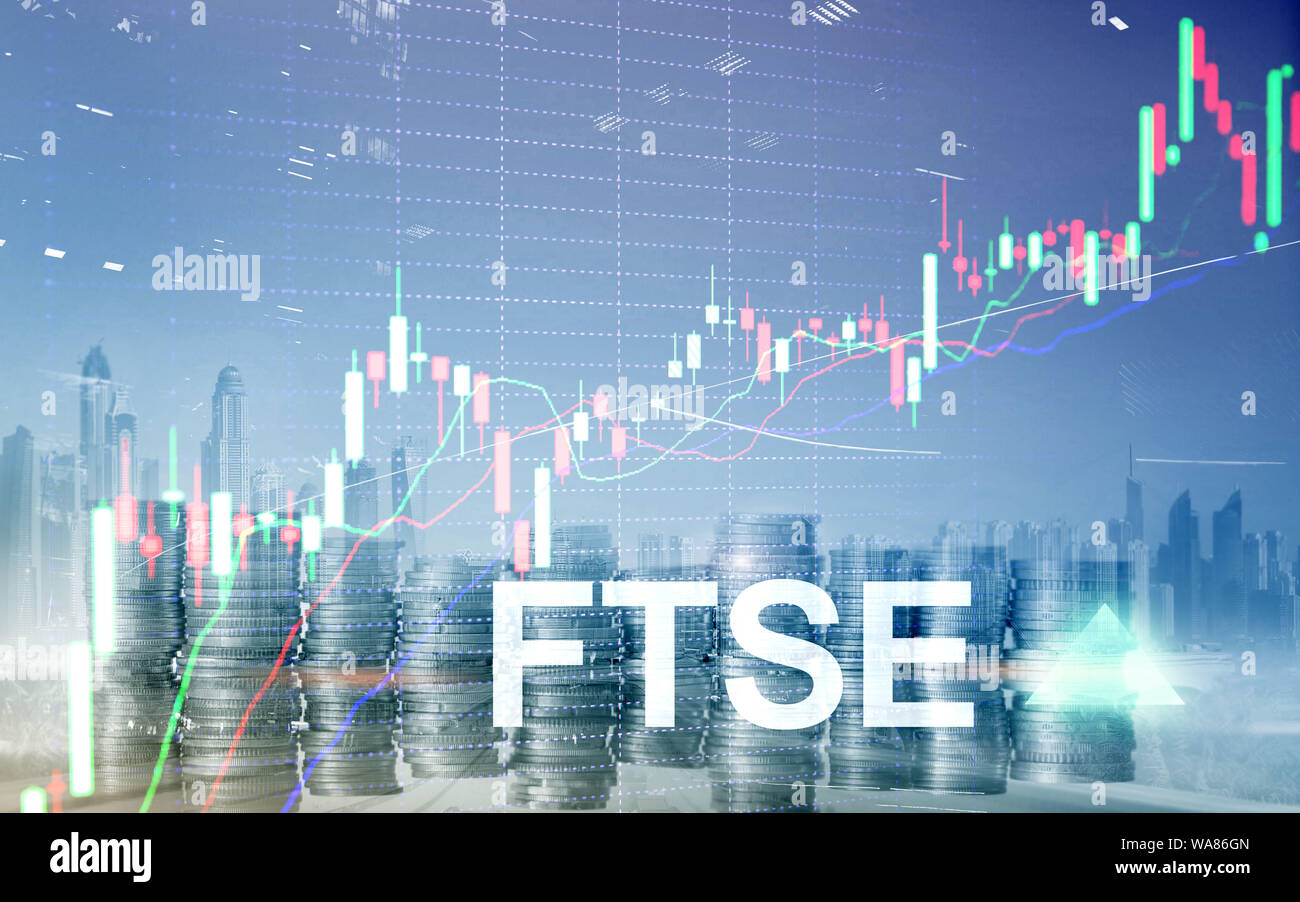 FTSE 100 Financial Times Stock Exchange Index United Kingdom UK England  Investment Trading concept with chart and graphs Stock Photo - Alamy