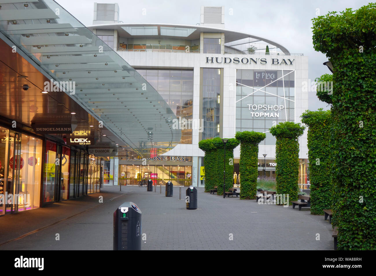 Hudson's Bay store in Rotterdam, The Netherlands. The Hudson's Bay