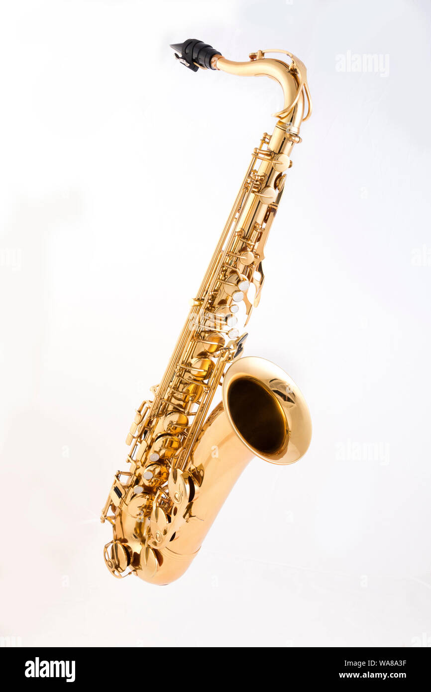 Alto Saxophone Stock Photo