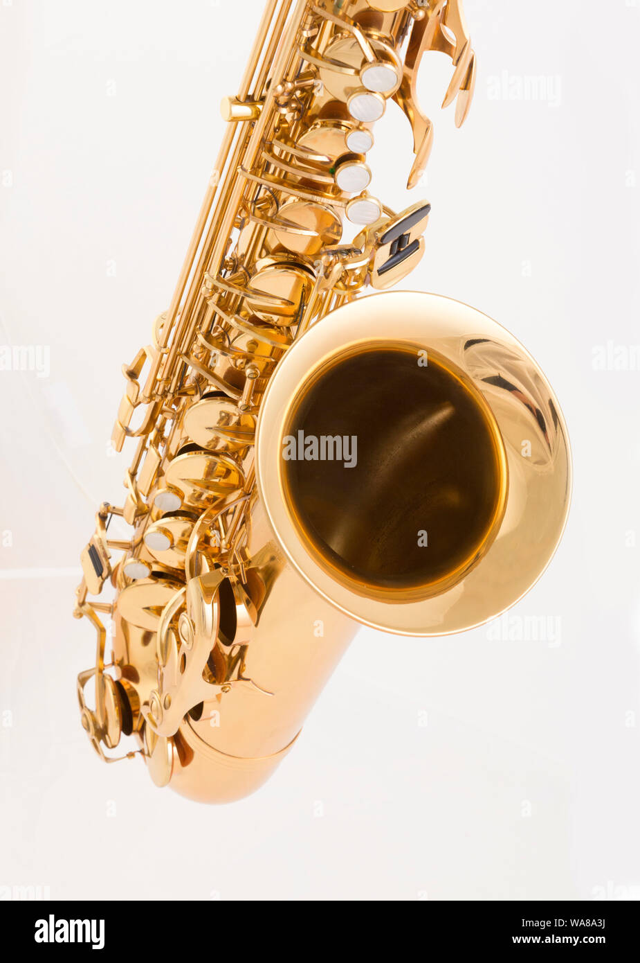 Alto Saxophone Stock Photo