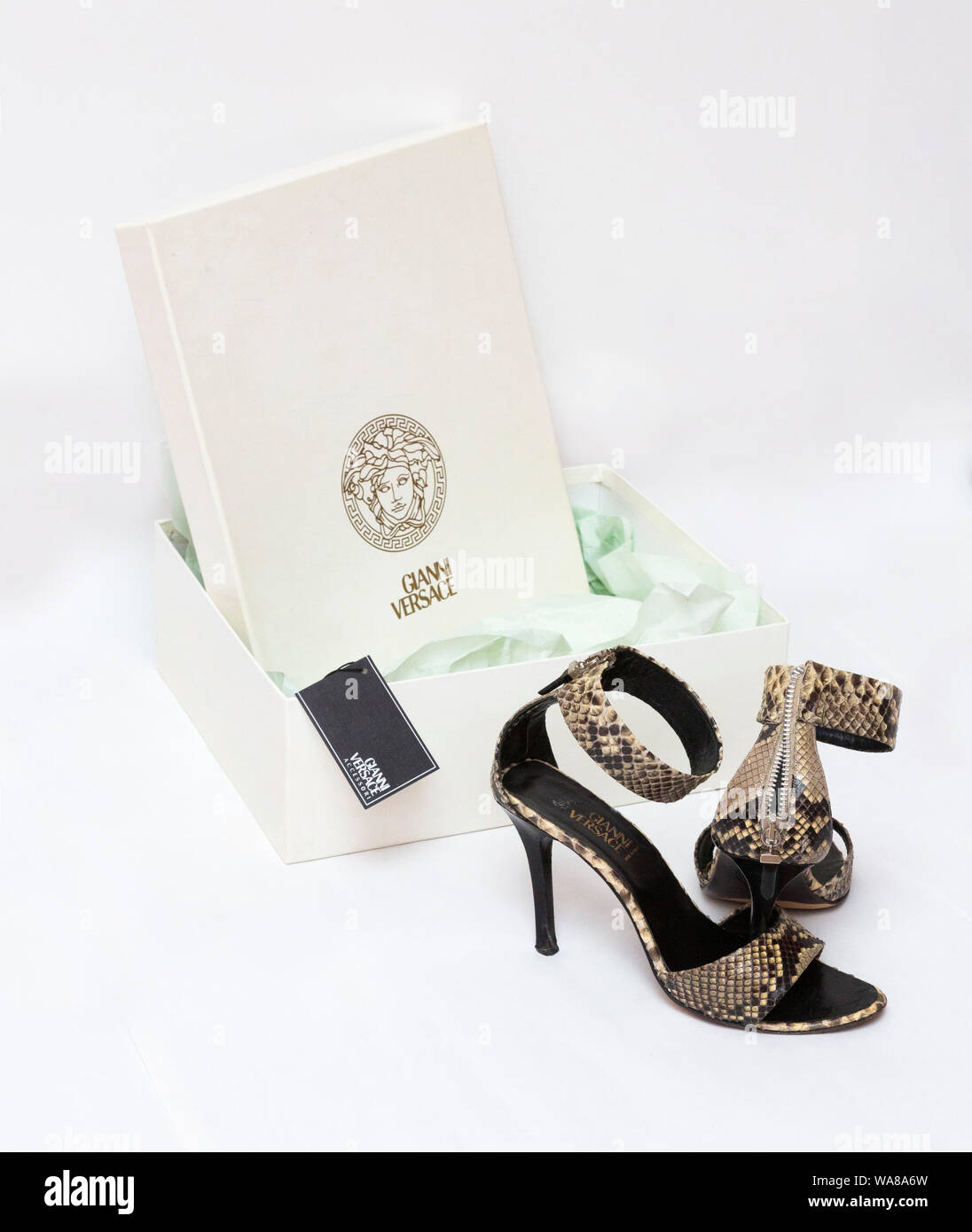 Gianni Versace womens shoes Stock Photo