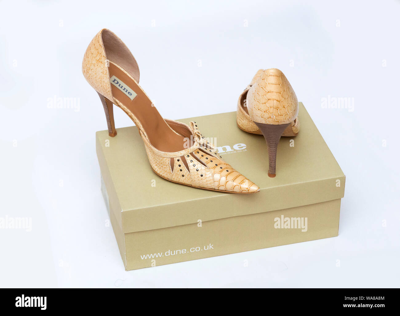 Dune womens shoes Stock Photo