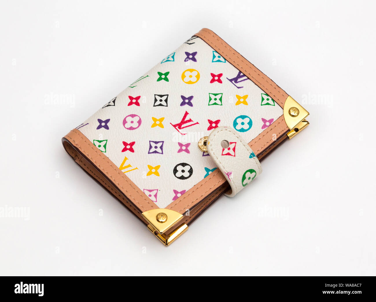 Louis Vuitton wallet Stock Photo