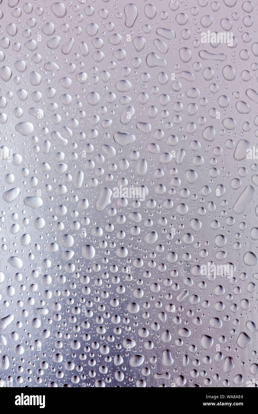 condensation on glass Stock Photo