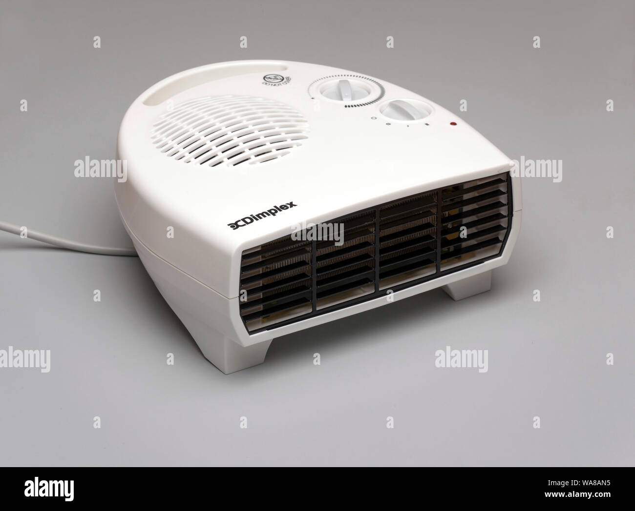 electric fan heater 2KW Stock Photo