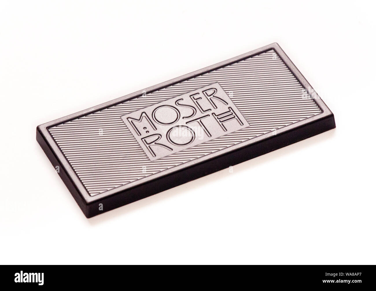 Moser Roth dark chocolate sold exclusively by Aldi Stock Photo