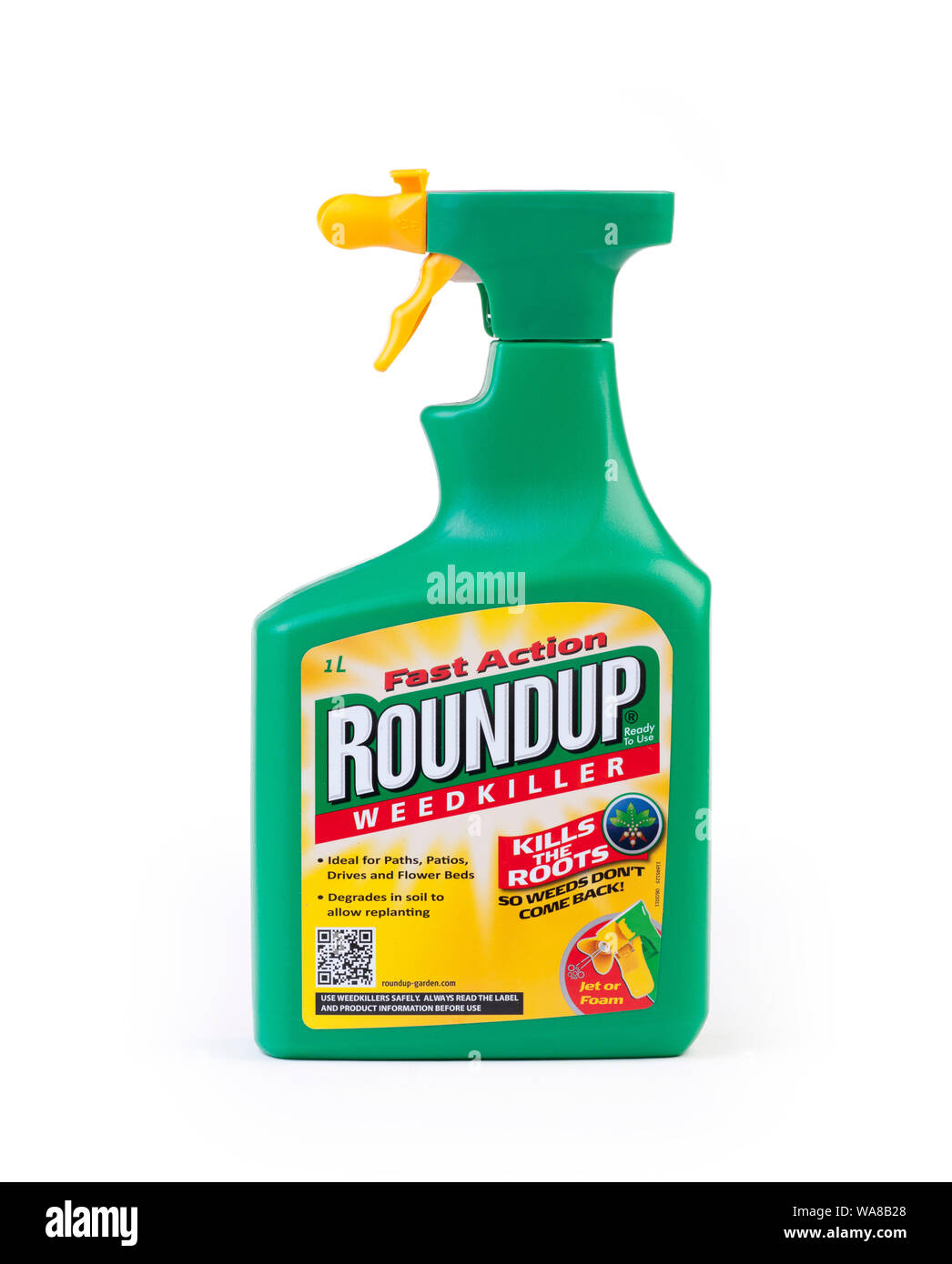 Roundup weedkiller in spray bottle Stock Photo - Alamy