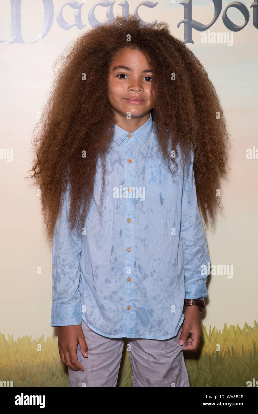 Farouk James attends Asterix the Secret of the Magic Potion screening