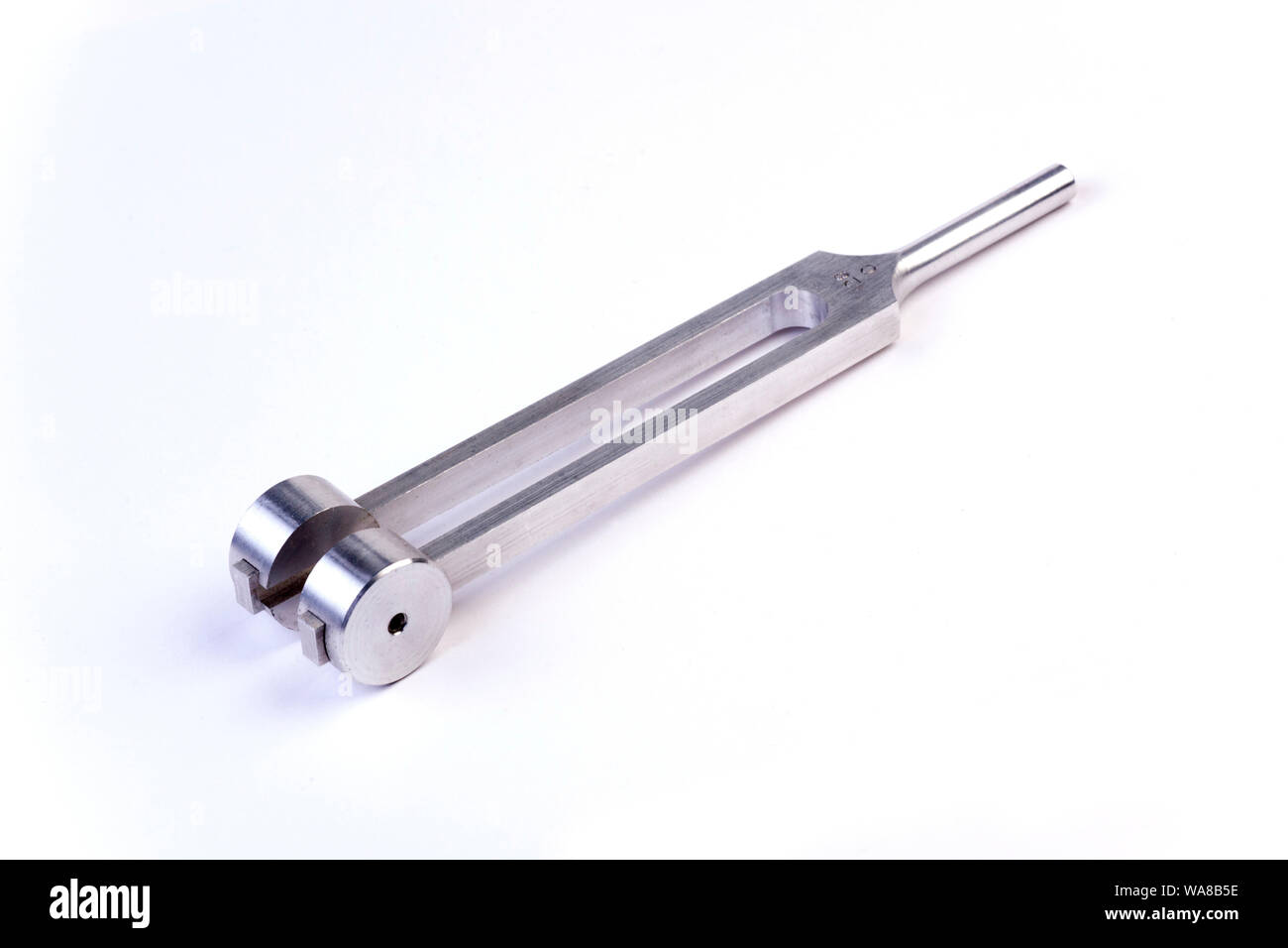 tuning fork 128Hz frequency for medical use Stock Photo Alamy