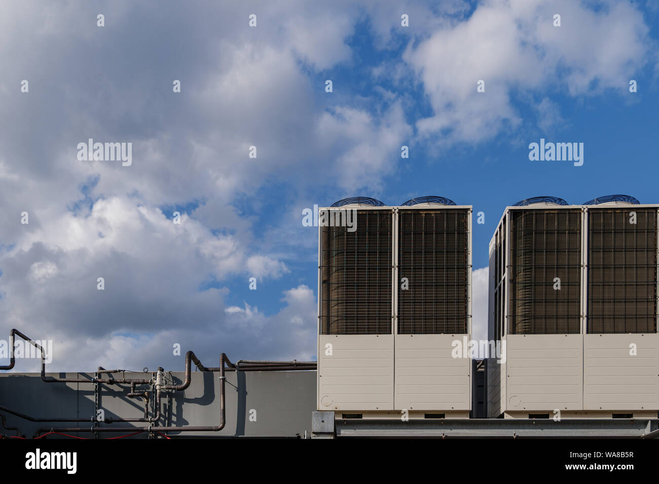 Heating and Cooling System of air Air Conditioning System set up on