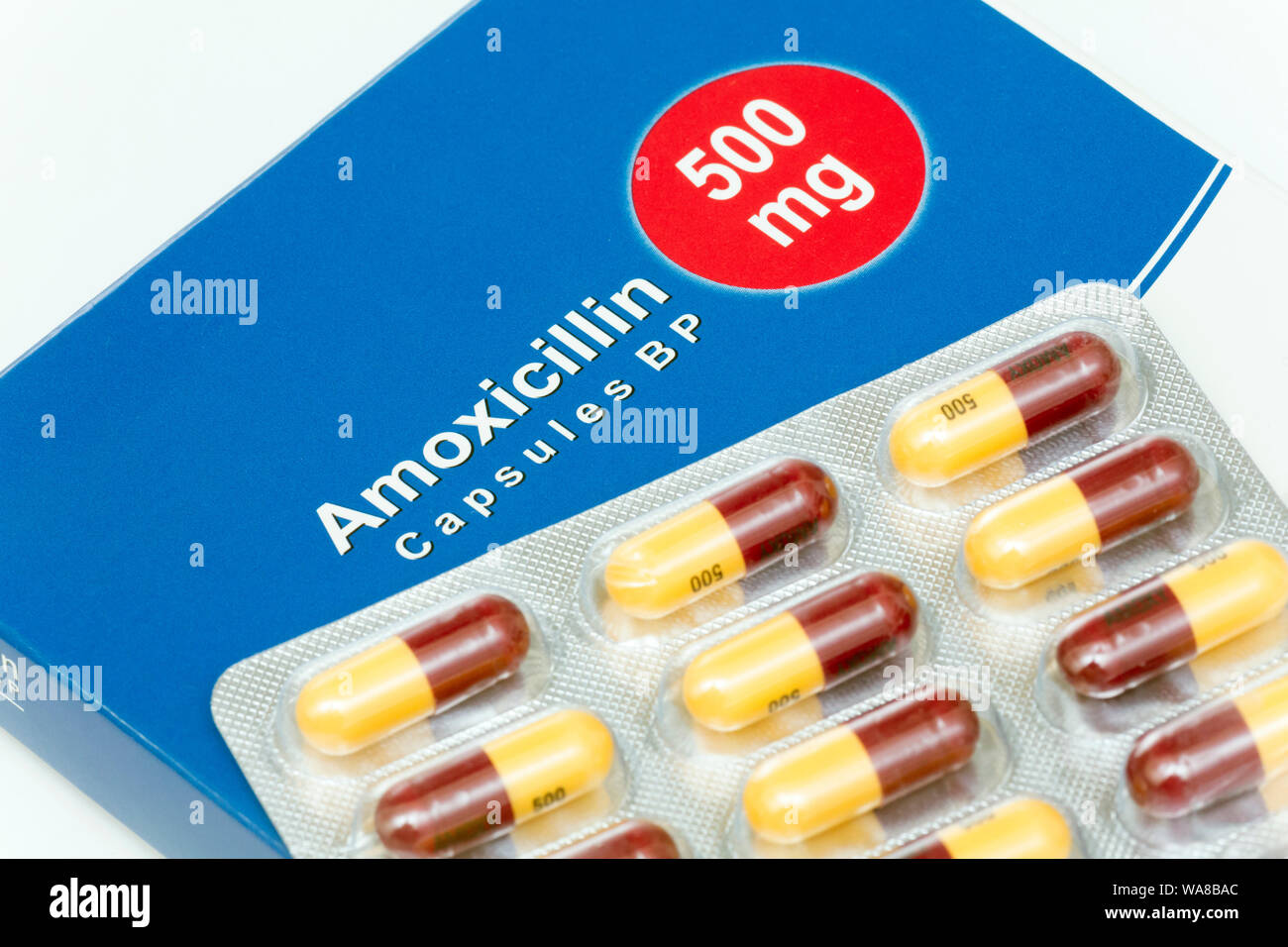 Amoxicillin antibiotic drug hi-res stock photography and images - Alamy