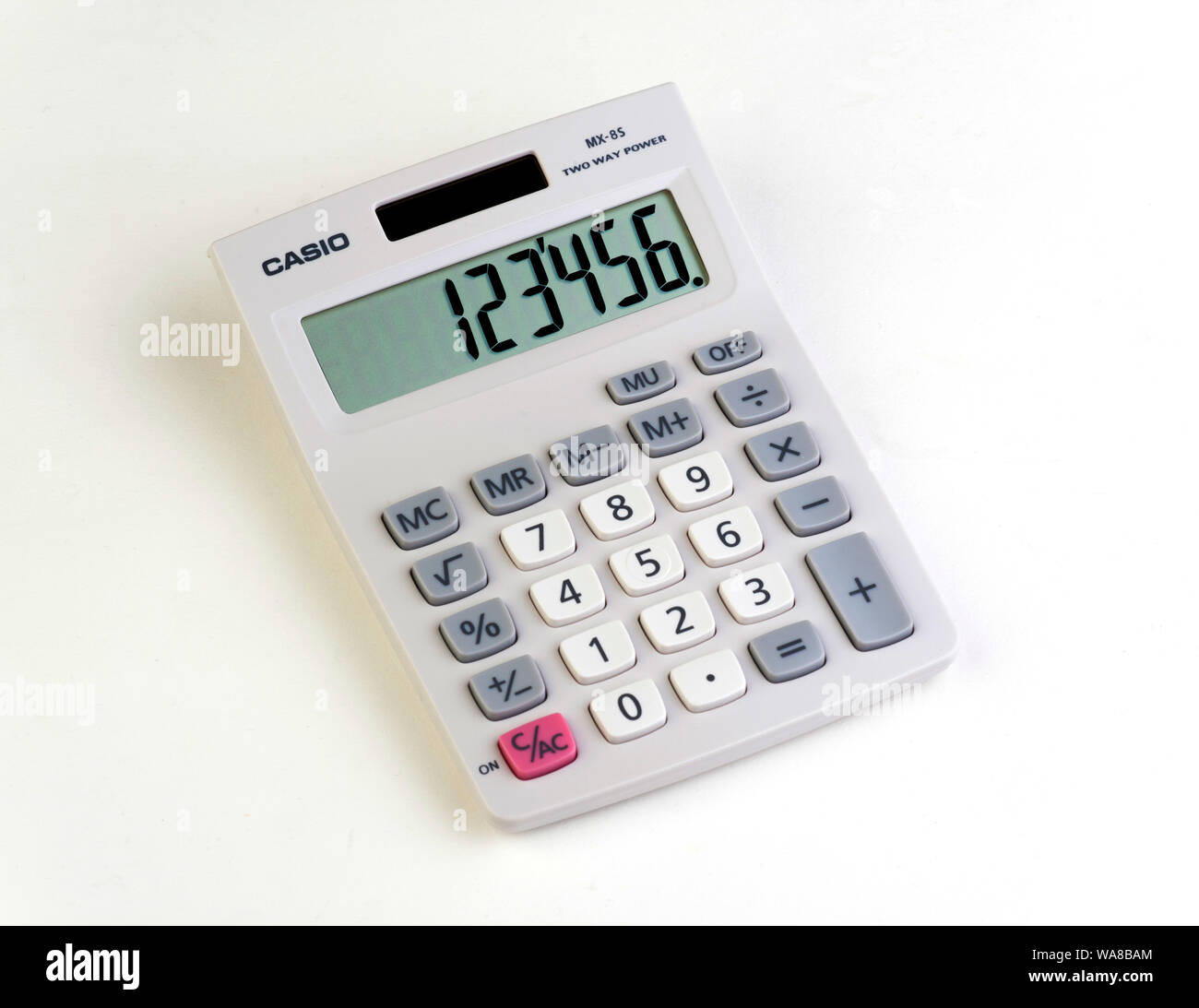 Casio calculator Stock Photo - Alamy