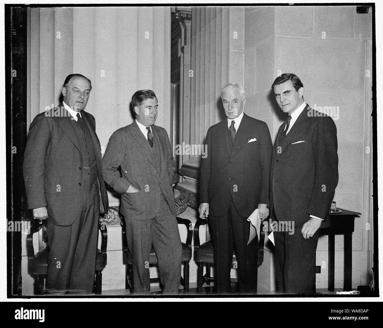 Roosevelt Cabinet Black And White Stock Photos Images Alamy