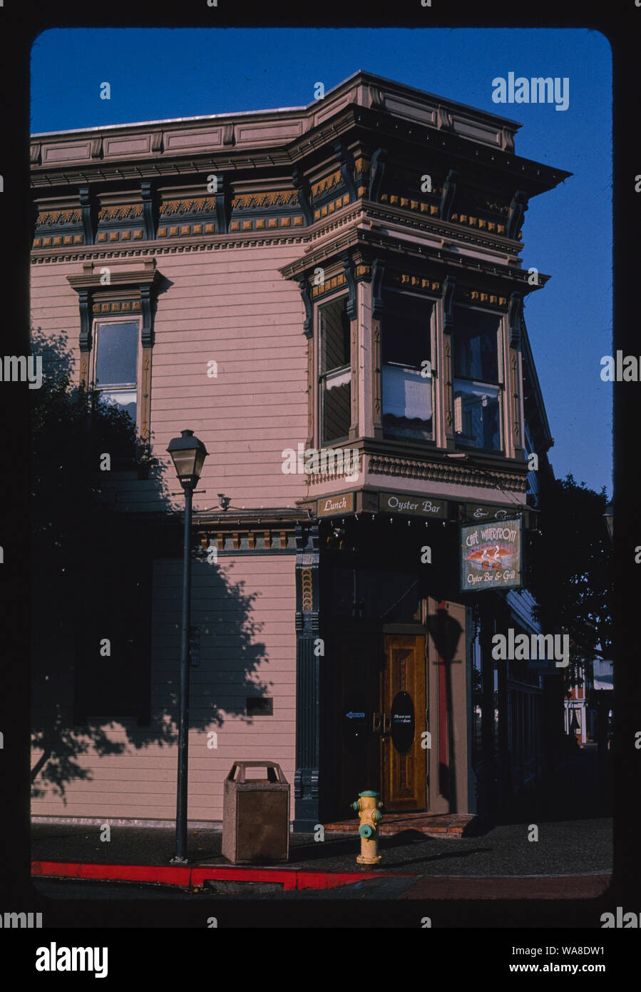 Cafe Waterfront, Eureka, California Stock Photo Alamy
