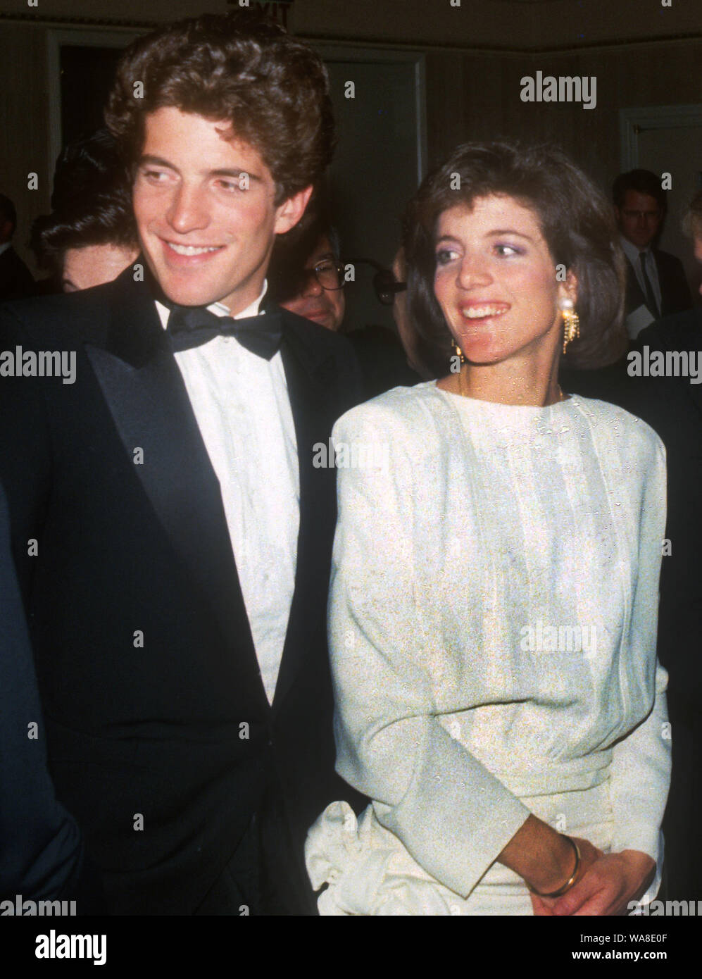 John F. Kennedy Jr., Caroline Kennedy, 1989, Photo By John Barrett/PHOTOlink Stock Photo