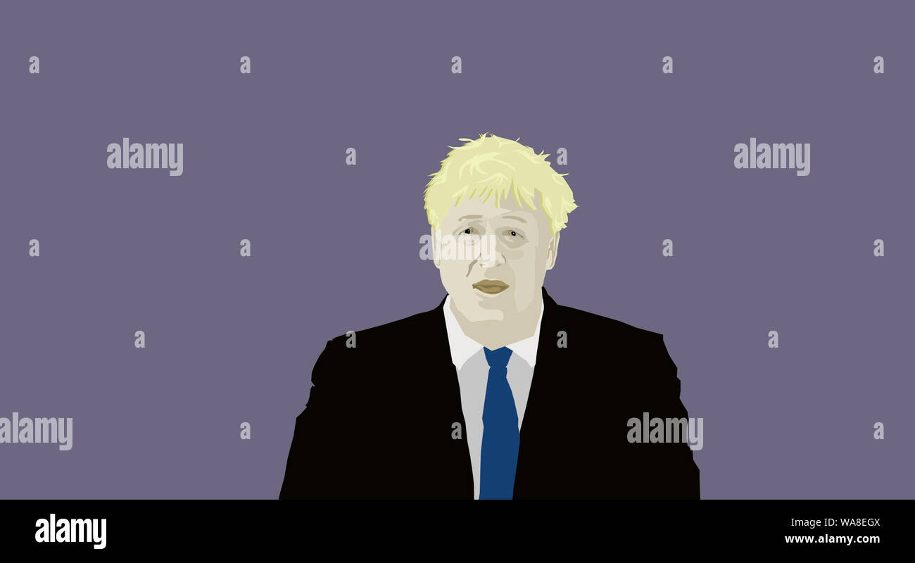 Boris Johnson is a British politician, serving as Prime Minister of the United Kingdom. Stock Photo