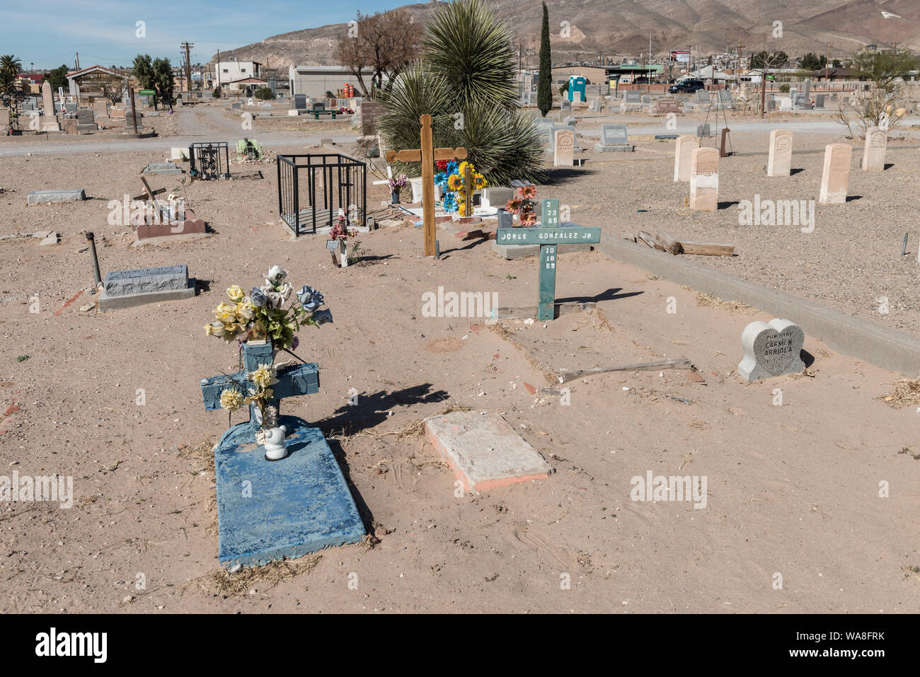 Called El Paso's Boot Hill, Concordia Cemetery contains the remains of