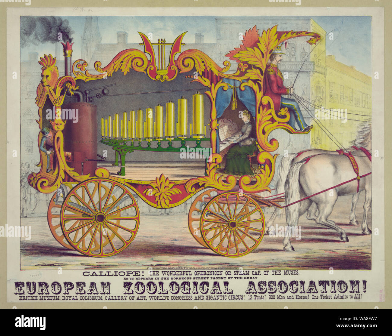 Calliope! The wonderful Operonicon or Steam Car of the Muses, as it