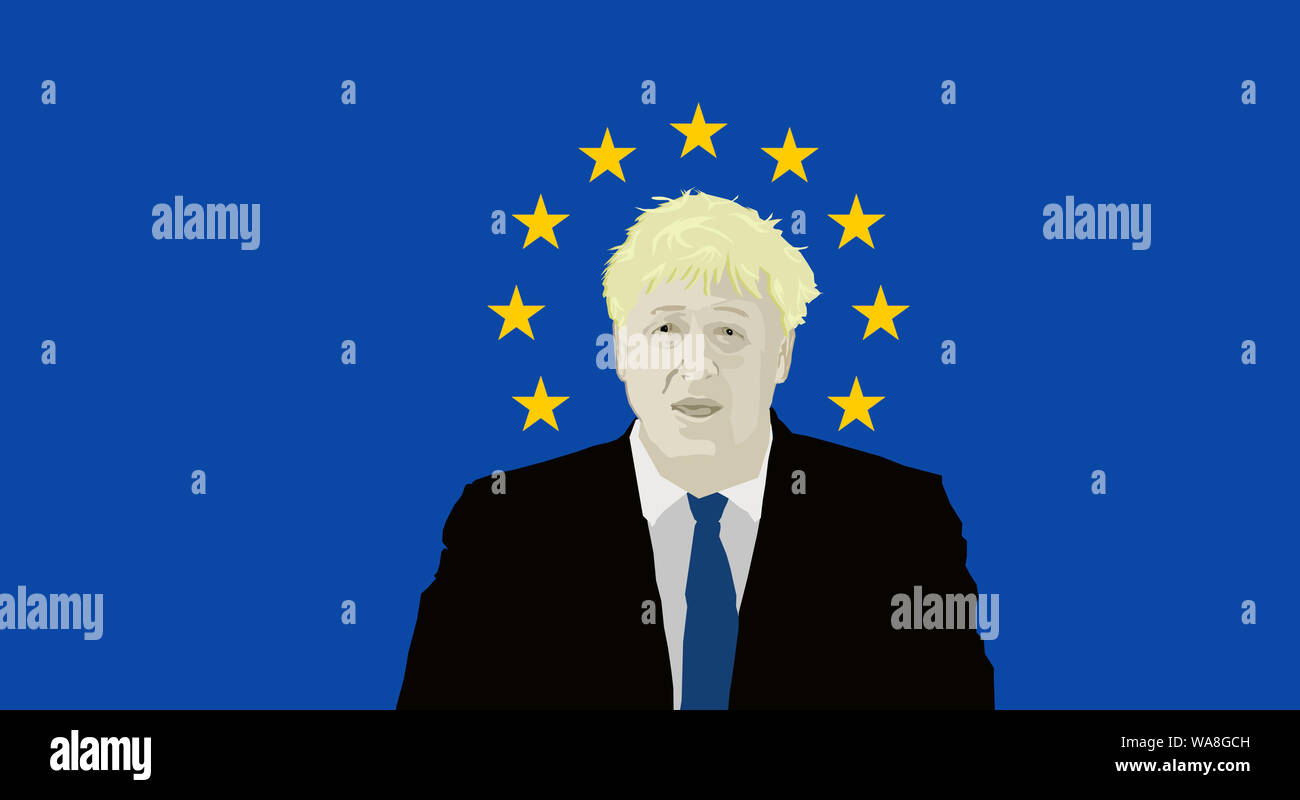 Boris Johnson is a British politician, serving as Prime Minister of the United Kingdom. Stock Photo