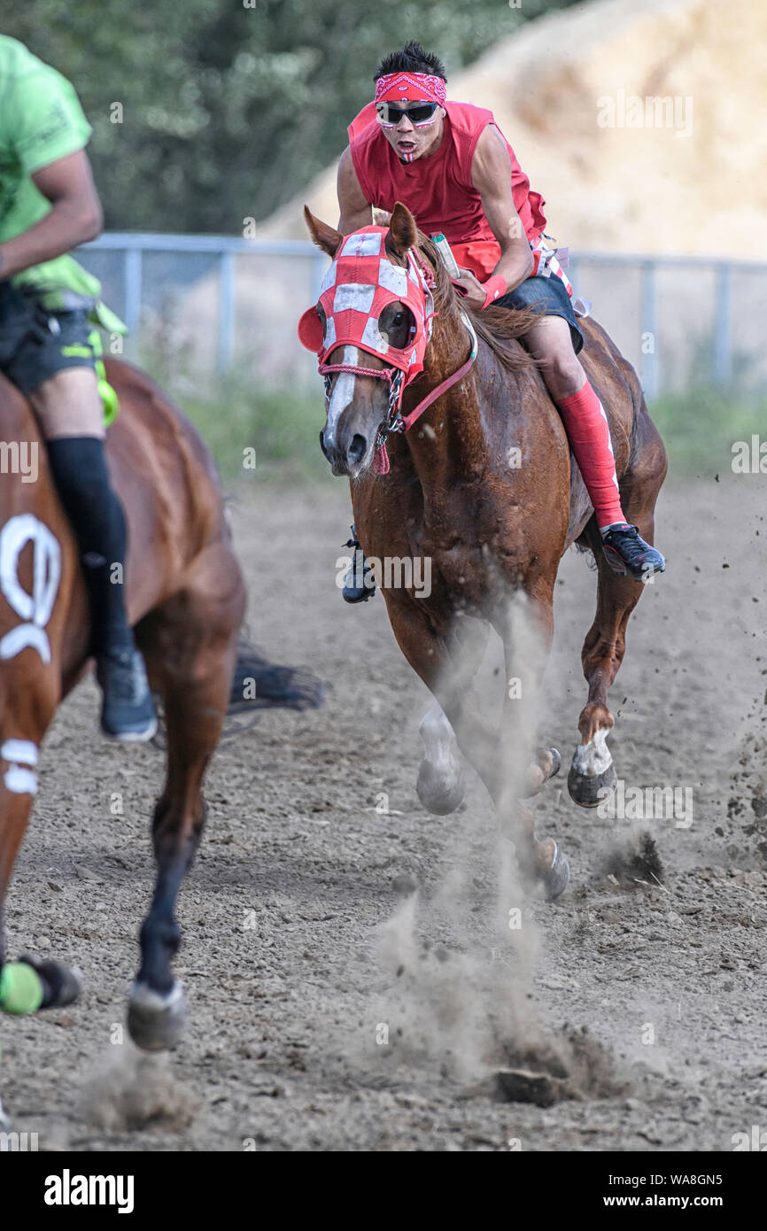 The Enoch Cree Nation Indian Relay (horse) Race. Alberta Canada Stock Photo Alamy