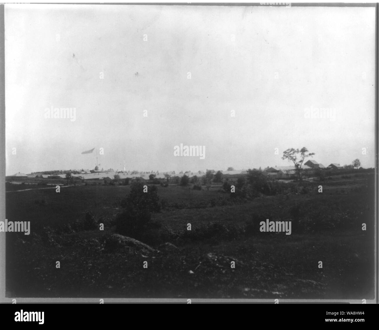 Camp of 13th N.Y. Cavalry, Prospect Hill, Va Stock Photo Alamy