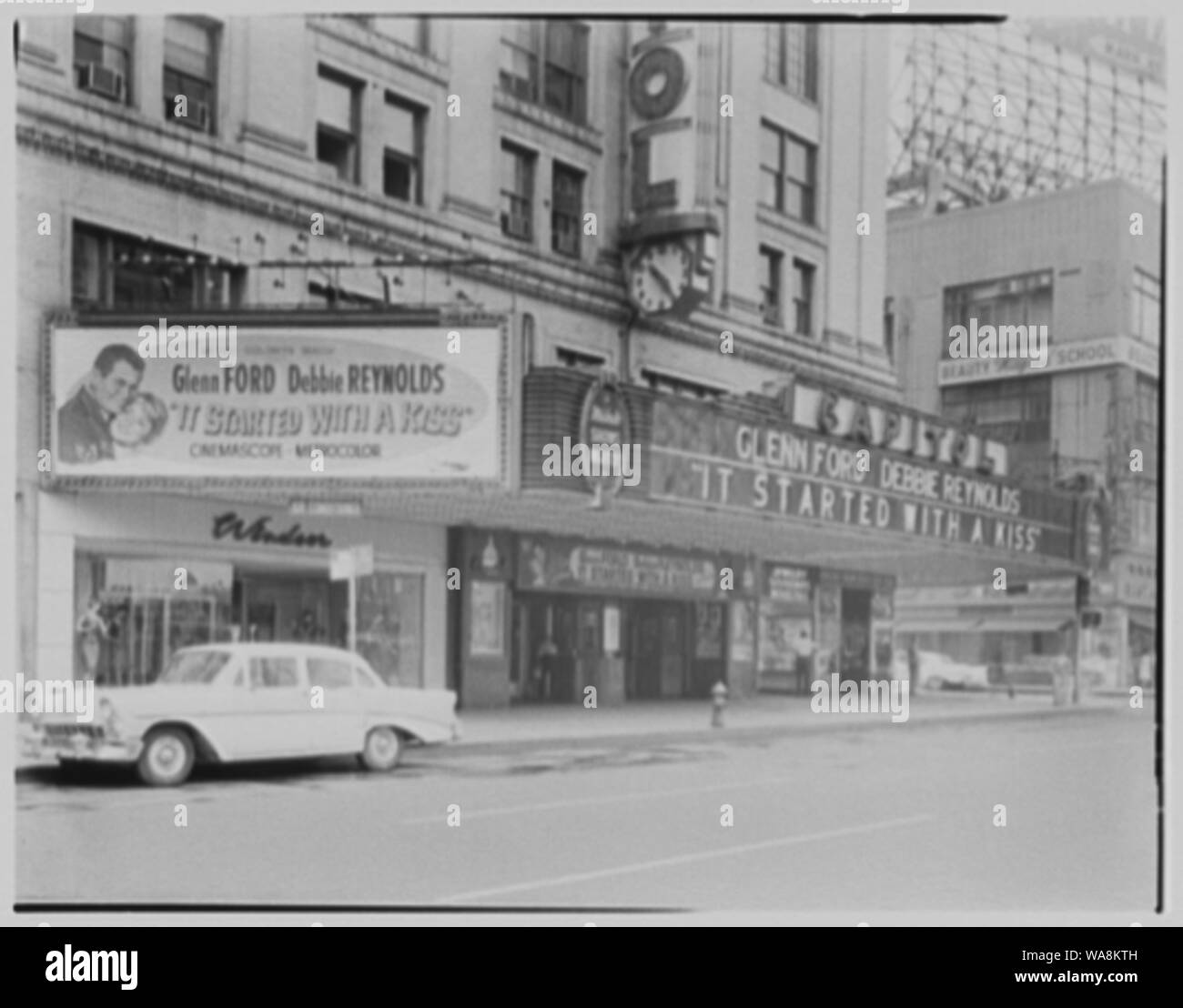 Capitol Theater, Broadway and 51st St. Stock Photo