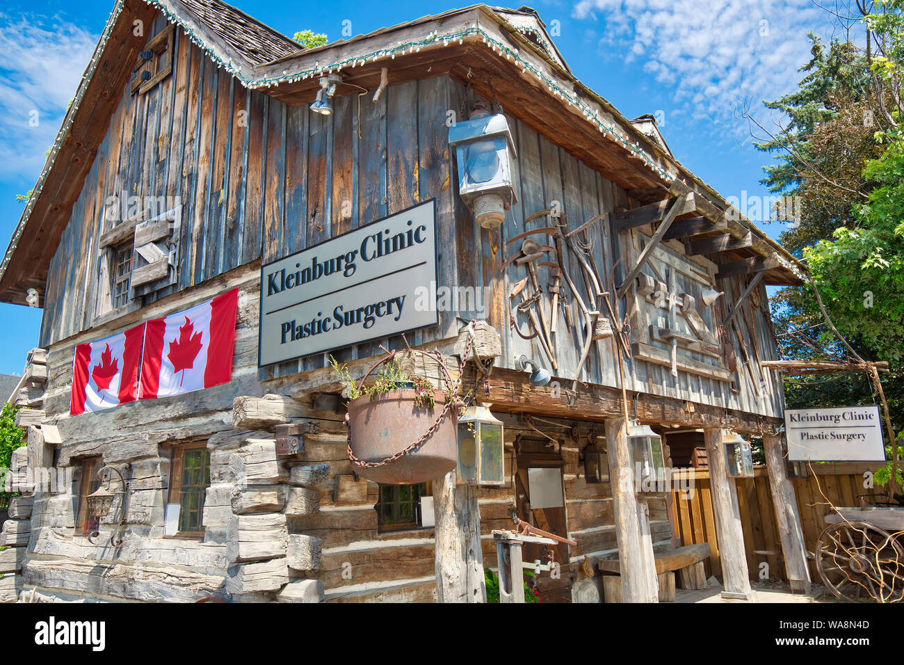 Kleinburg, an unincorporated village in the city of Vaughan, Ontario