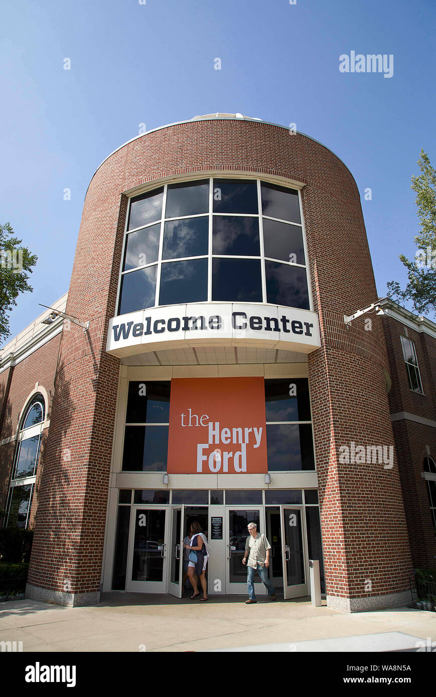 August 16, 2019, Detroit, Michigan, United States: Aug 16, 2019,  Dearborn, Michigan, United States;  The Henry Ford Museum includes exhibits ranging from Transportation to History and Society and artifacts from the first Mustang Convertible to The bus that Rosa Parks rode to begin the civil rights movement to chair where President Lincoln was shot all located in Dearborn, Michigan. (Credit Image: © Ralph Lauer/ZUMA Wire) Stock Photo