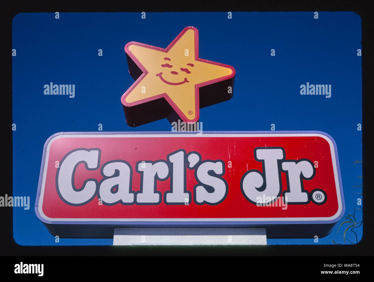 Carl's Junior Restaurant sign (Star Man bought by Hardees), Yuma