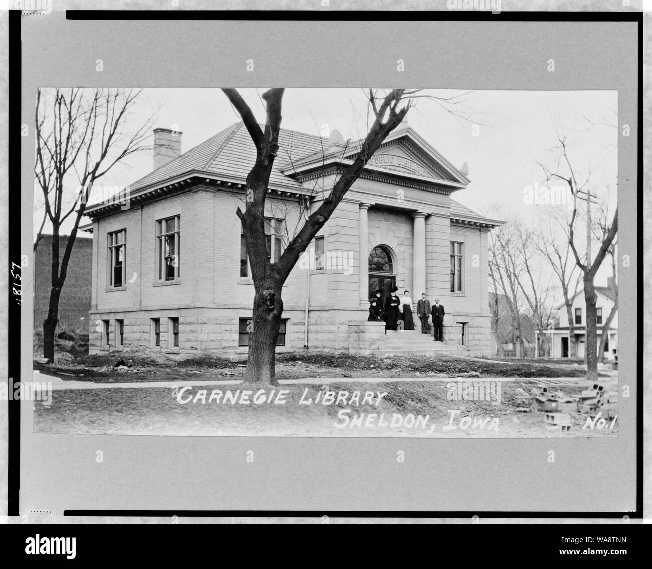 Carnegie Library, Sheldon, Iowa Stock Photo Alamy