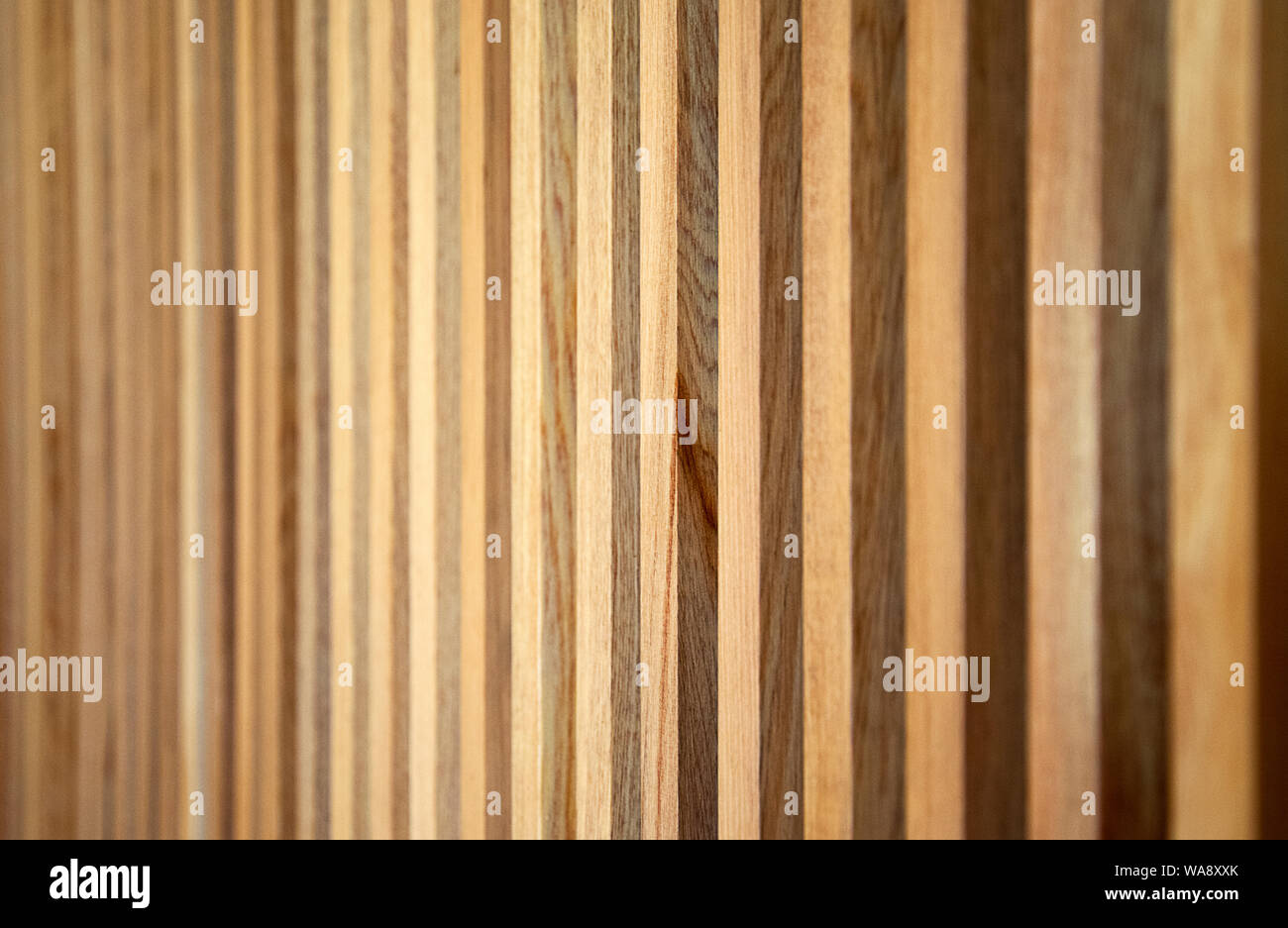 Vertical wood slats hi-res stock photography and images - Alamy