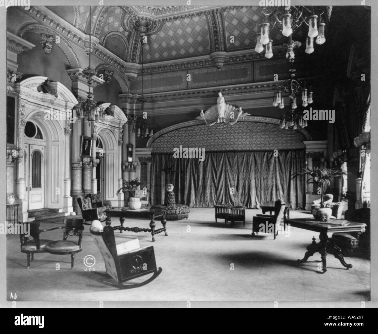 Celestial Room, Mormon Temple, Salt Lake City, Utah Stock Photo - Alamy