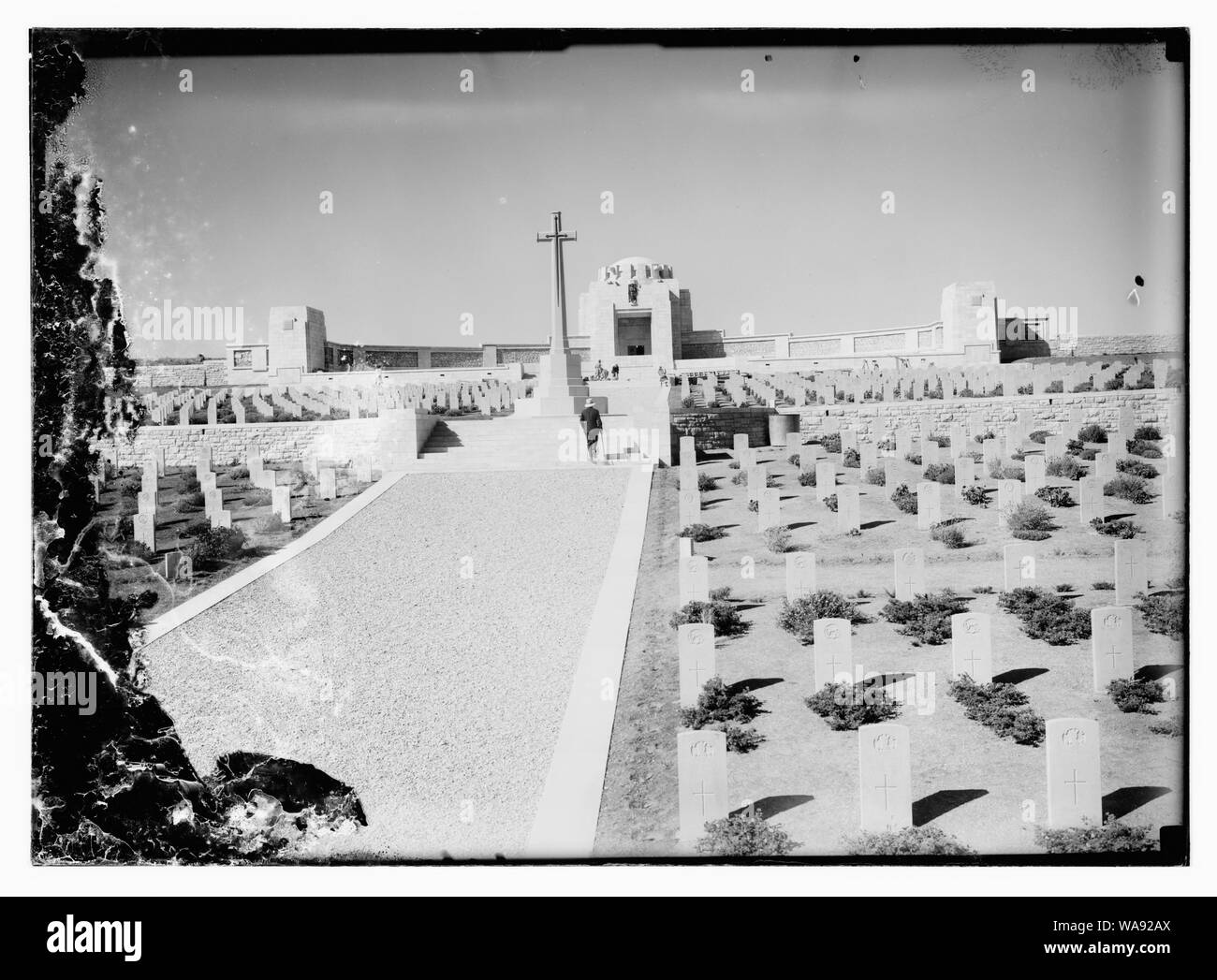 Cemetery in Palestine (probably in Jerusalem Stock Photo - Alamy