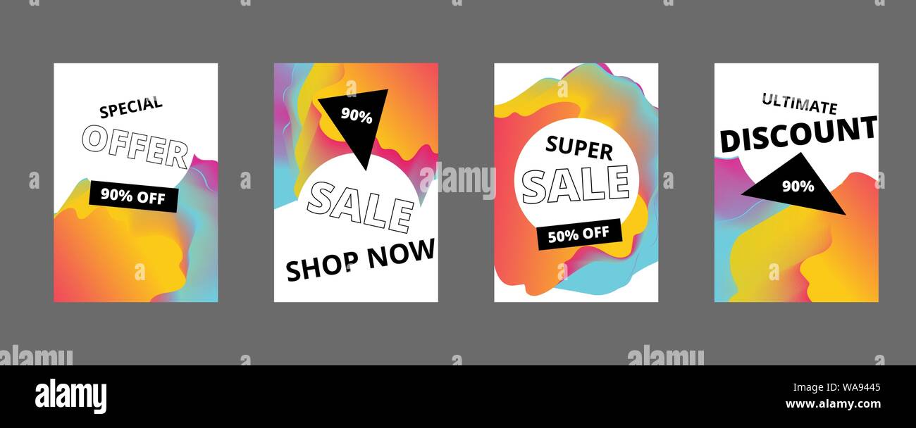 Modern Promotion Square Web Banner For Social Media Mobile Apps