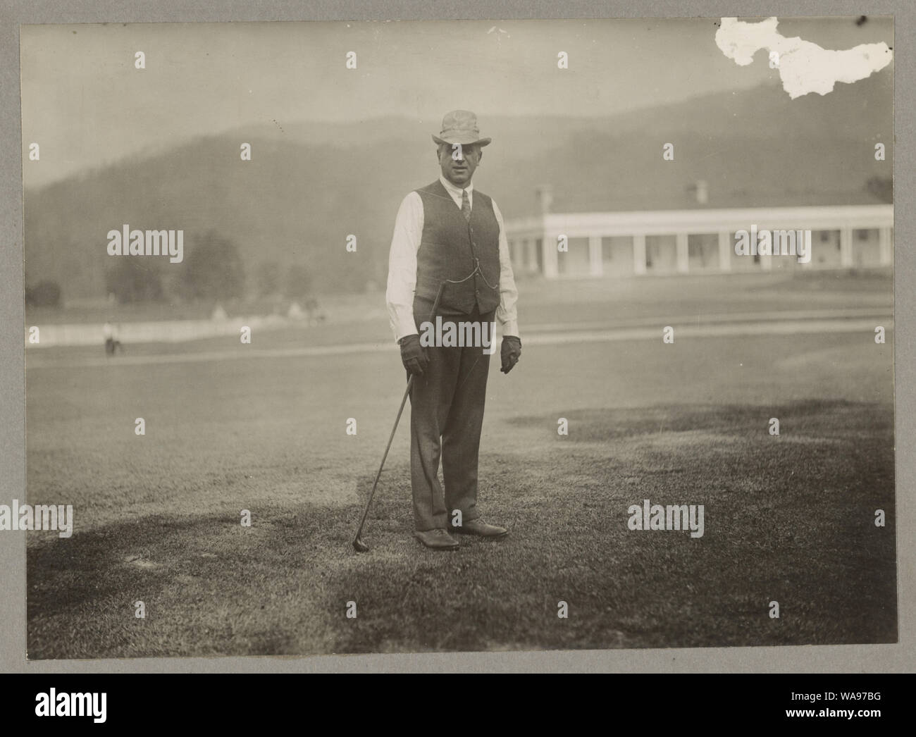 Charles M. Schwab on golf course Stock Photo - Alamy