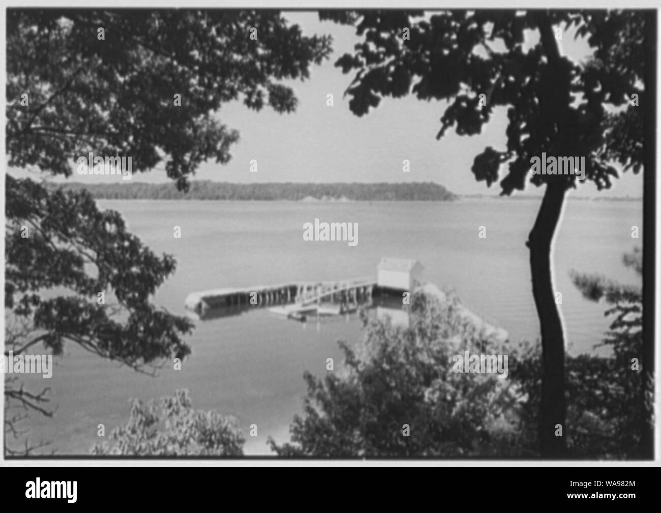 Charles S. Robertson, residence in Lloyd Harbor, Long Island Stock