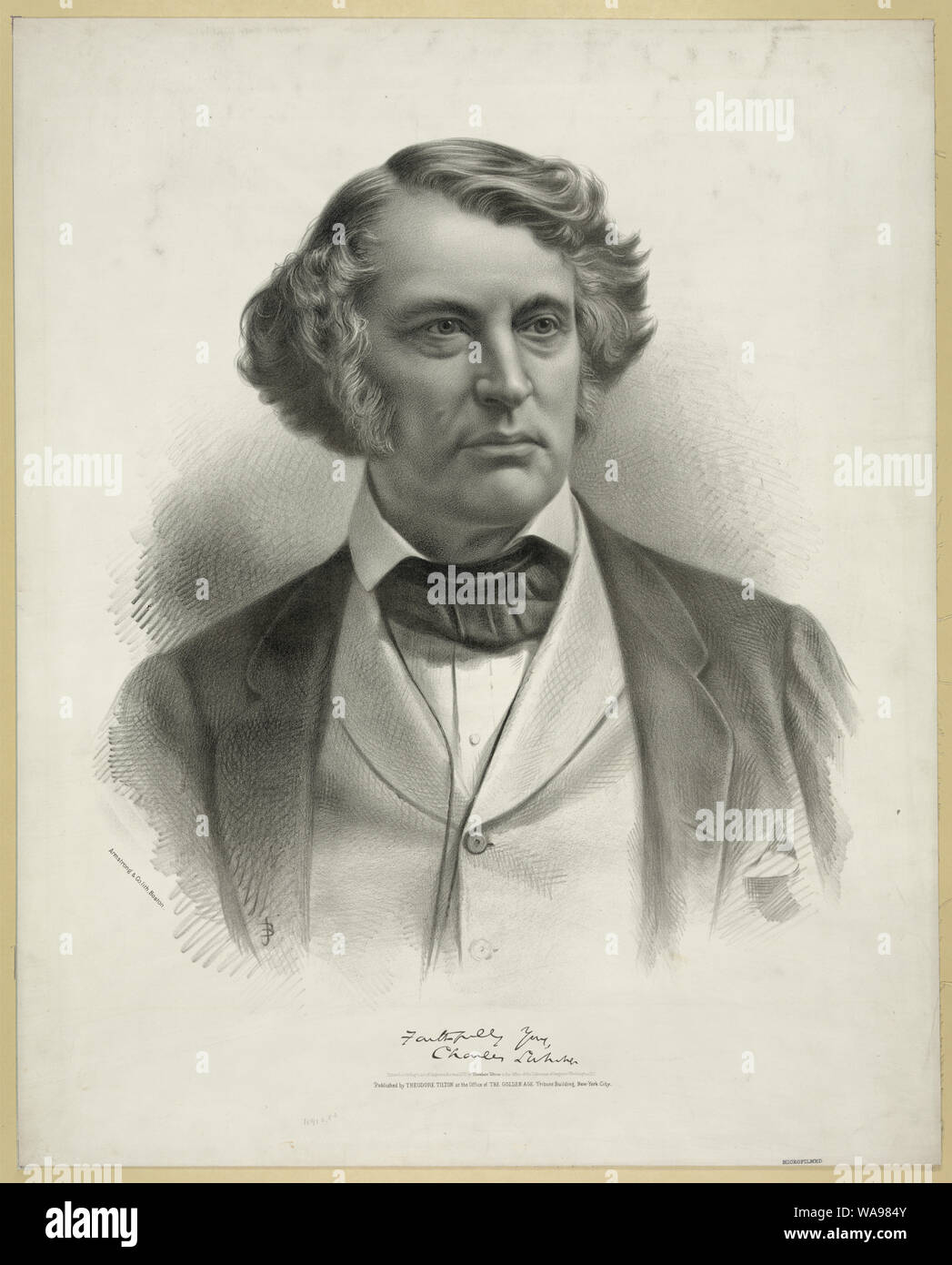 Charles sumner hi-res stock photography and images - Alamy