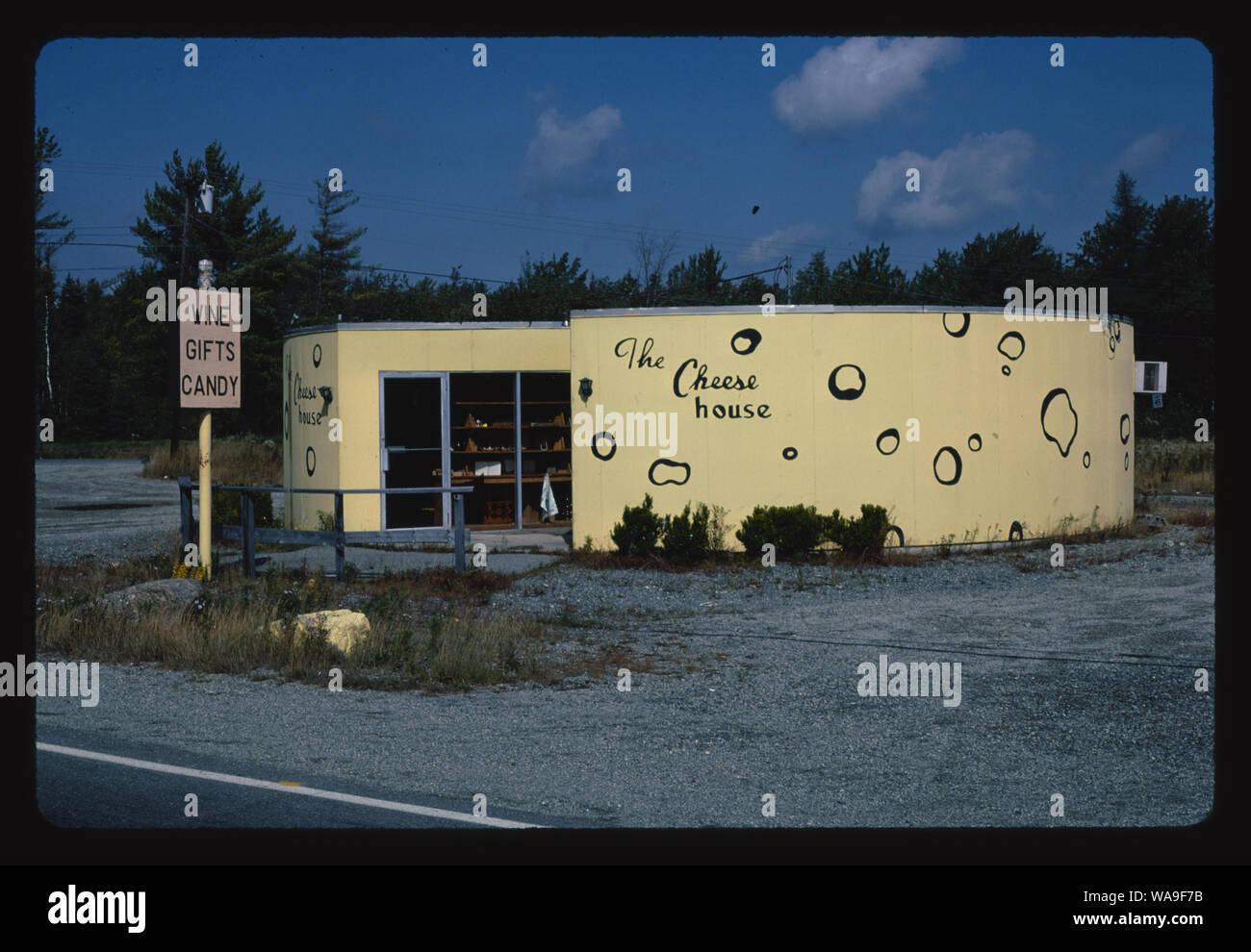 Cheese House, Trenton, Maine Stock Photo Alamy