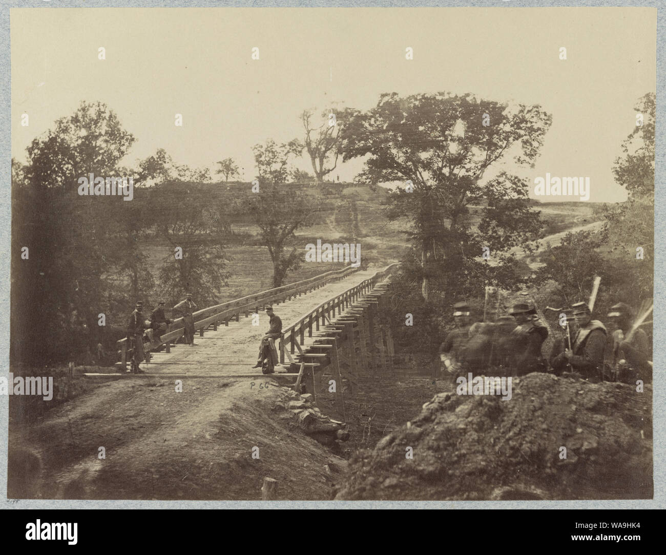 Chesterfield bridge, North Anna River, Va Stock Photo Alamy